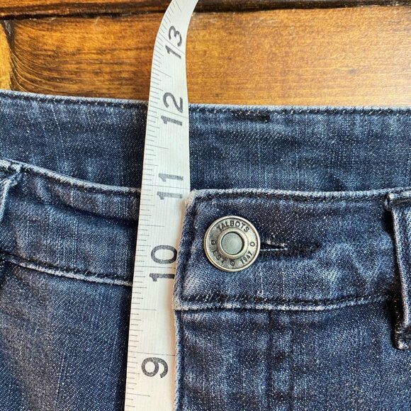 Talbots women's Stretch Jeans size 10 Dark Wash Denim - Picture 6 of 8